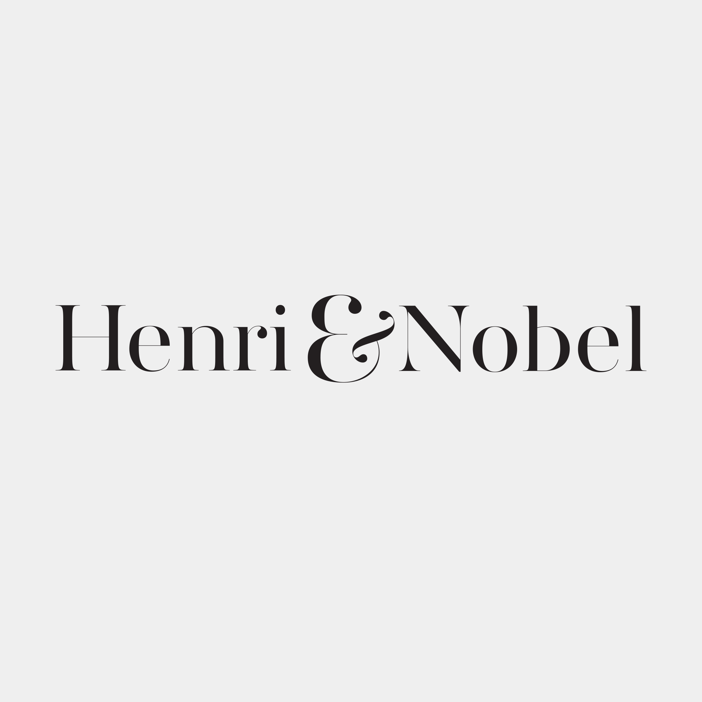 henri and nobel wordmark