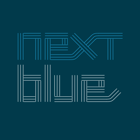 next blue alternate logo
